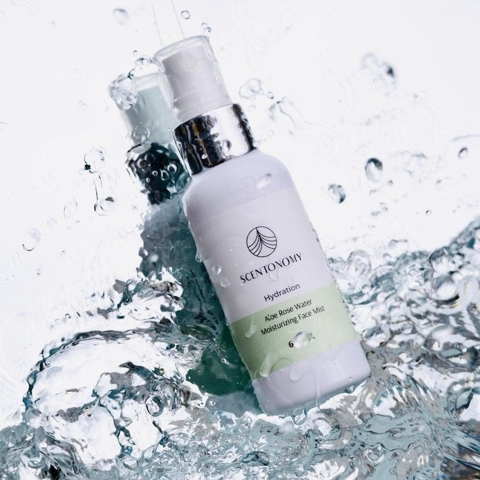 Aloe Rose Water Moisturizing Face Mist & Face Tool