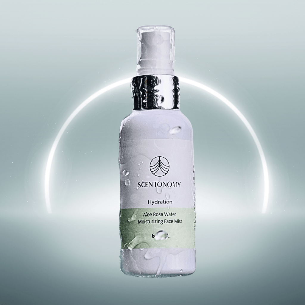 Aloe Rose Water Moisturizing Face Mist & Face Tool
