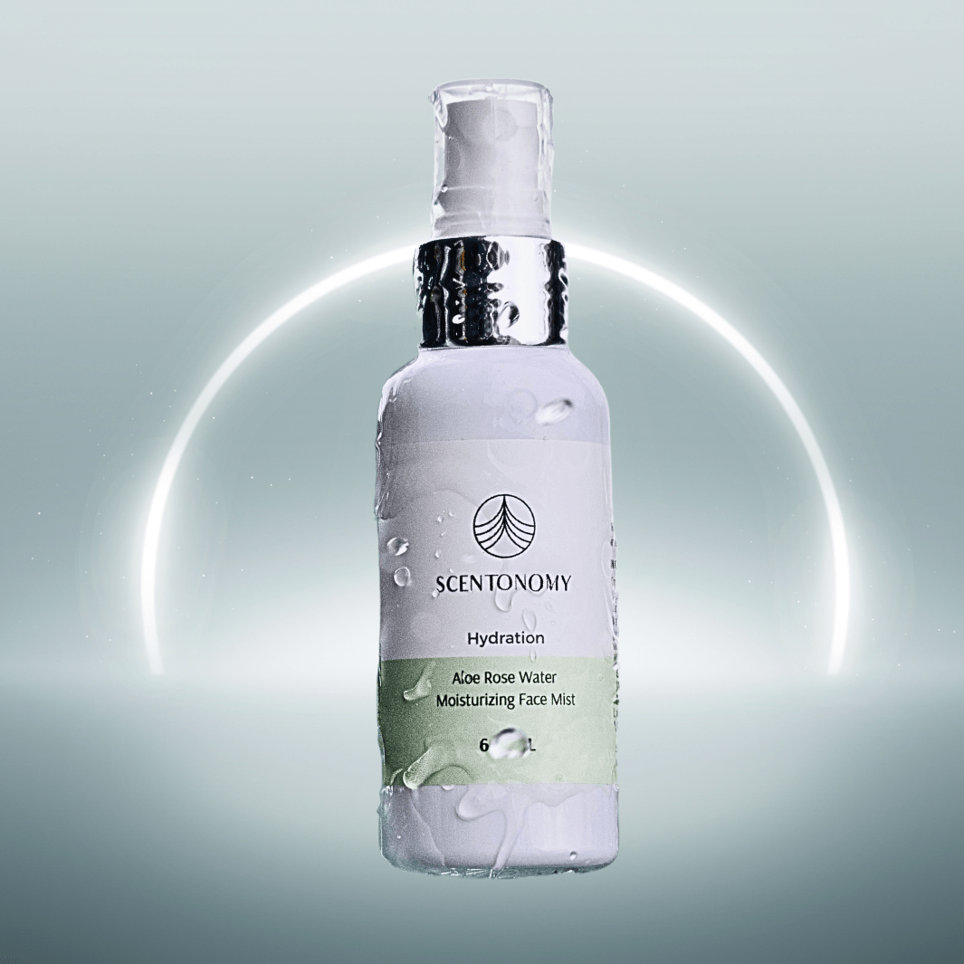 Aloe Rose Water Moisturizing Face Mist & Face Tool