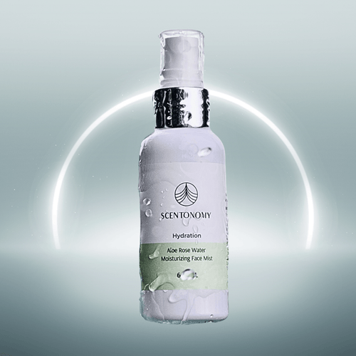 Aloe Rose Water Moisturizing Face Mist & Face Tool